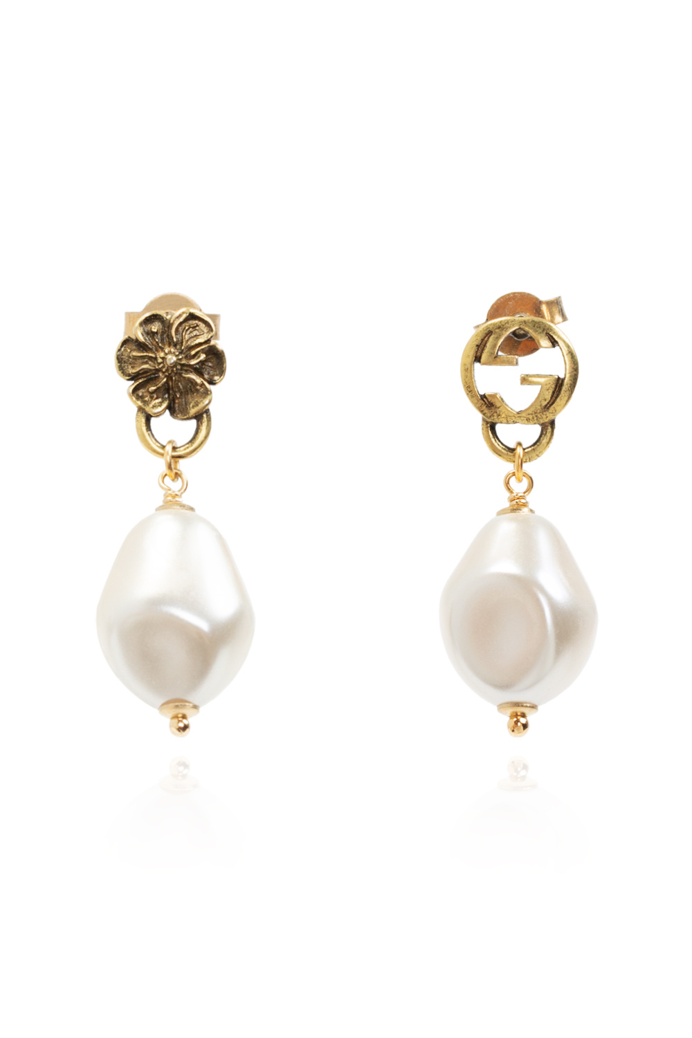 Gucci Glass pearl earrings